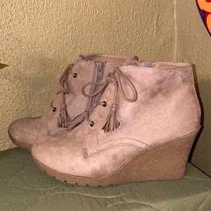 Wedge Booties